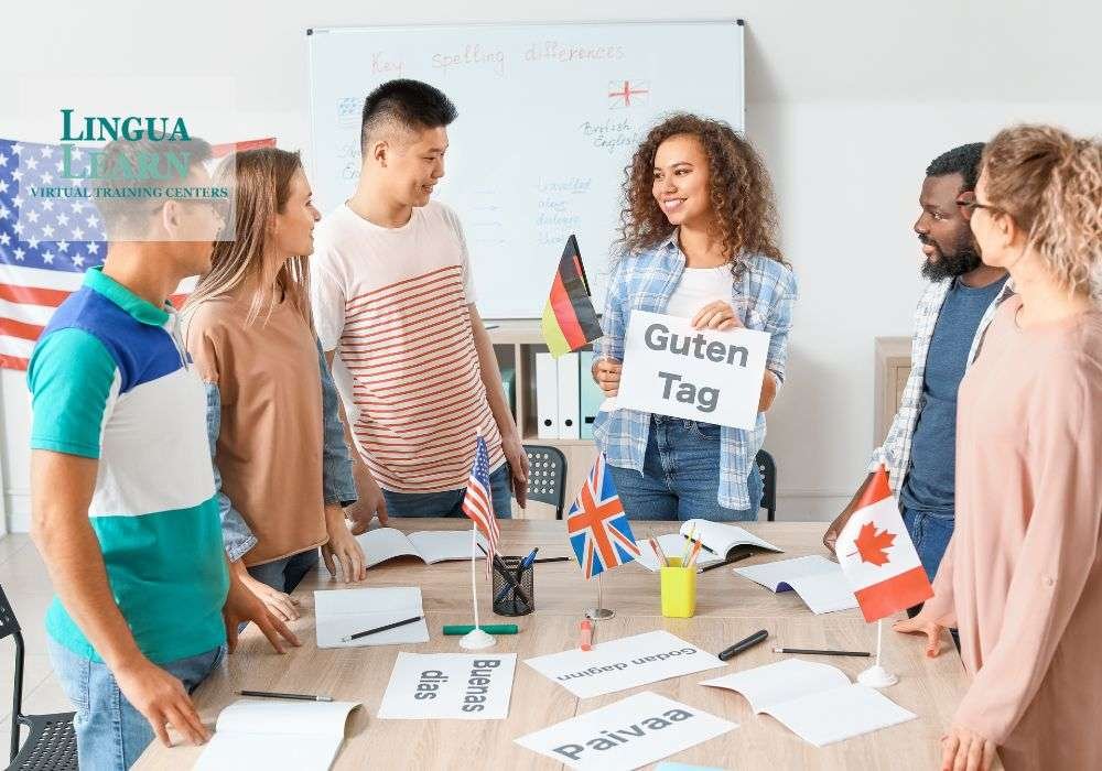 Eine Gruppe von Deutschen